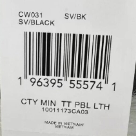 COACH Leather City Zip Tote Shoulder Bag- Black Gold Luxury Coach 🆕🎁⌚📦🏃💨🚚 - Picture 12 of 15